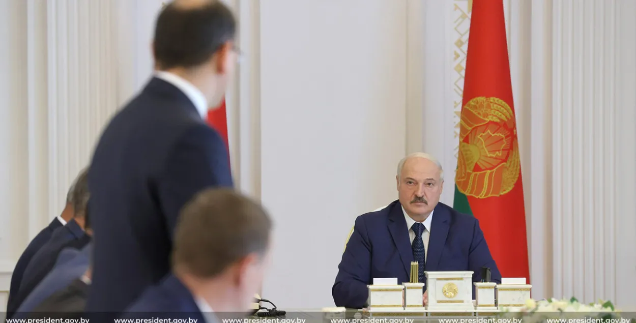 Александр Лукашенко на совещании с руководством правительства / president.gov.by​