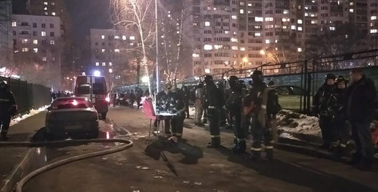 На месте происшествия / Фото московских спасателей​