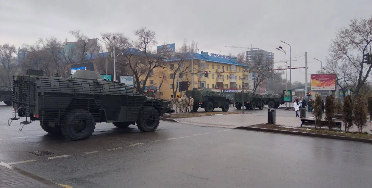 Як у Мінску і Маскве адрэагавалі на падзеі ў Казахстане