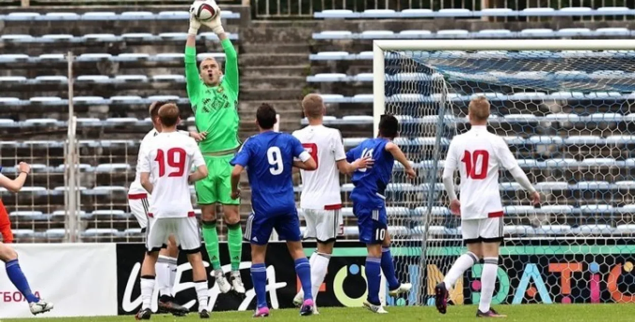 Маладзёжная зборная Беларусі па футболе абыграла Сан-Марына — 2:0 (відэа)