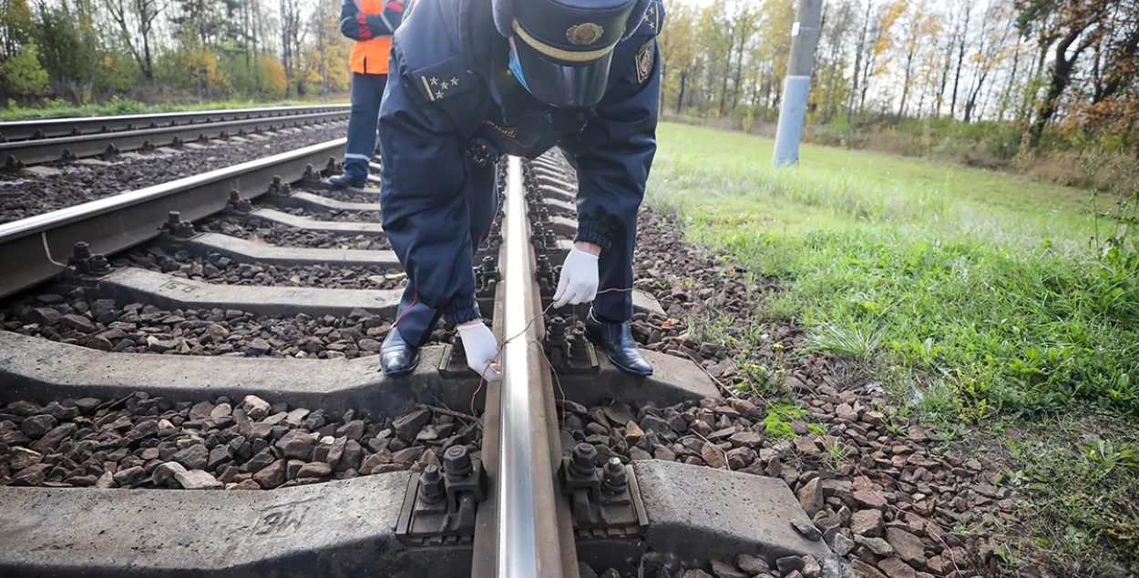 Сабатаж у Полацкім раёне — крымінальная справа аб пагрозе тэракту на чыгунцы