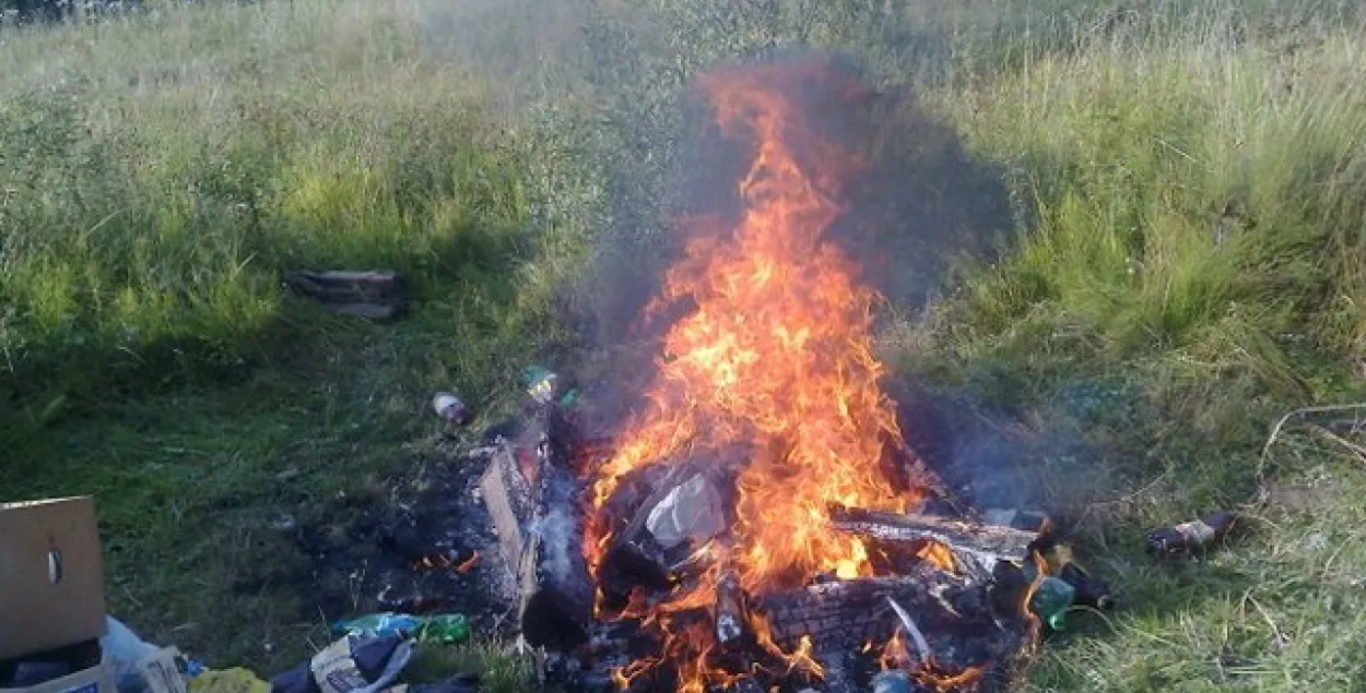 У Віцебскім раёне школьнік пацярпеў у выніку выбуху балона з мантажнай пенай