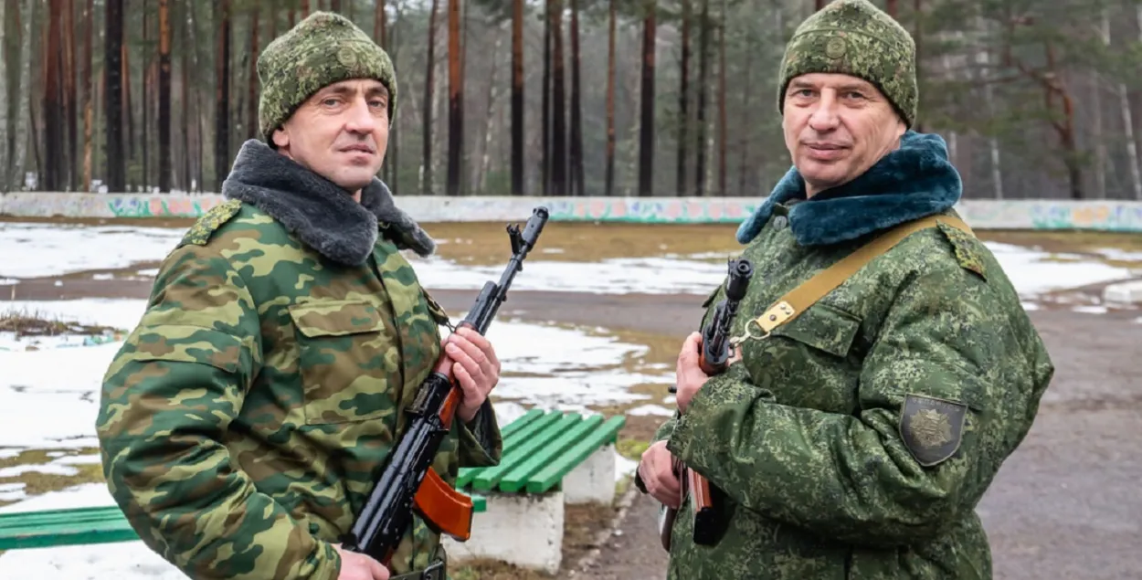 В тервойсках много бывших милиционеров / edinstvo.by
