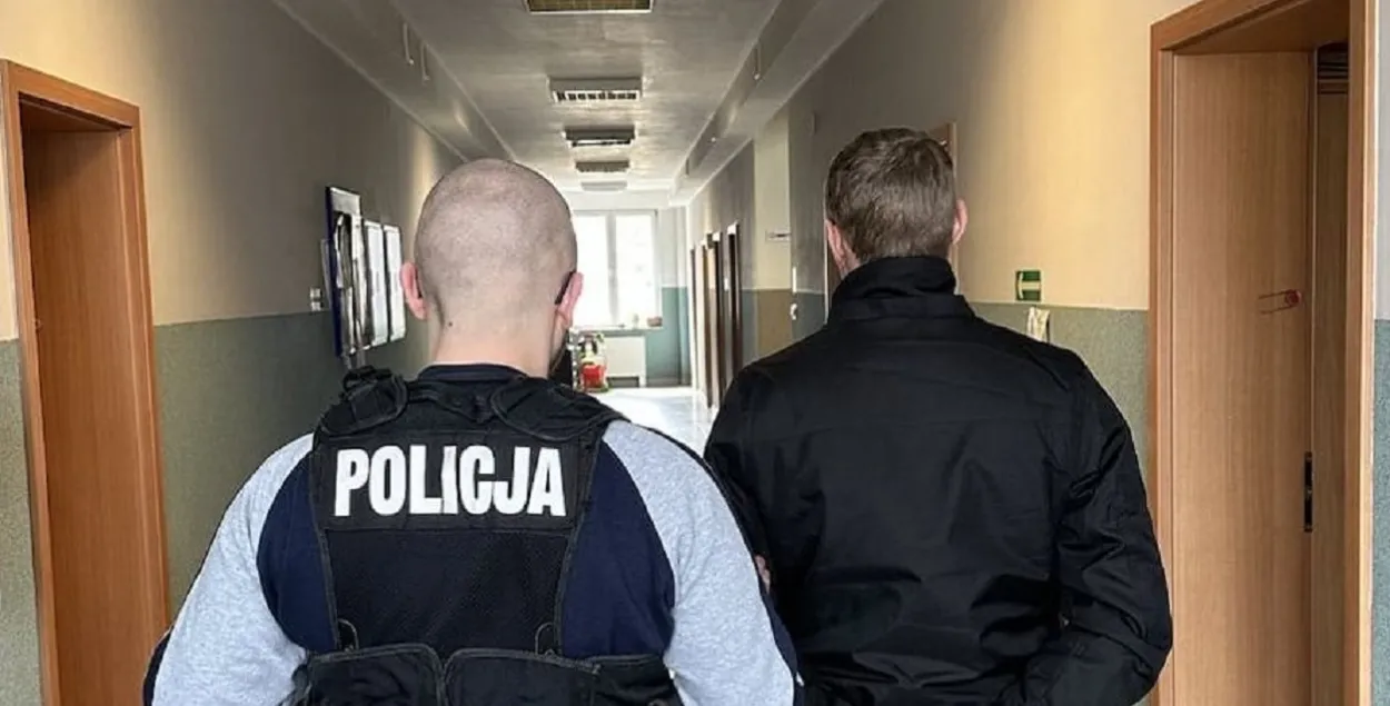 Затрыманы ў паліцыі / gdansk.policja.gov.pl
