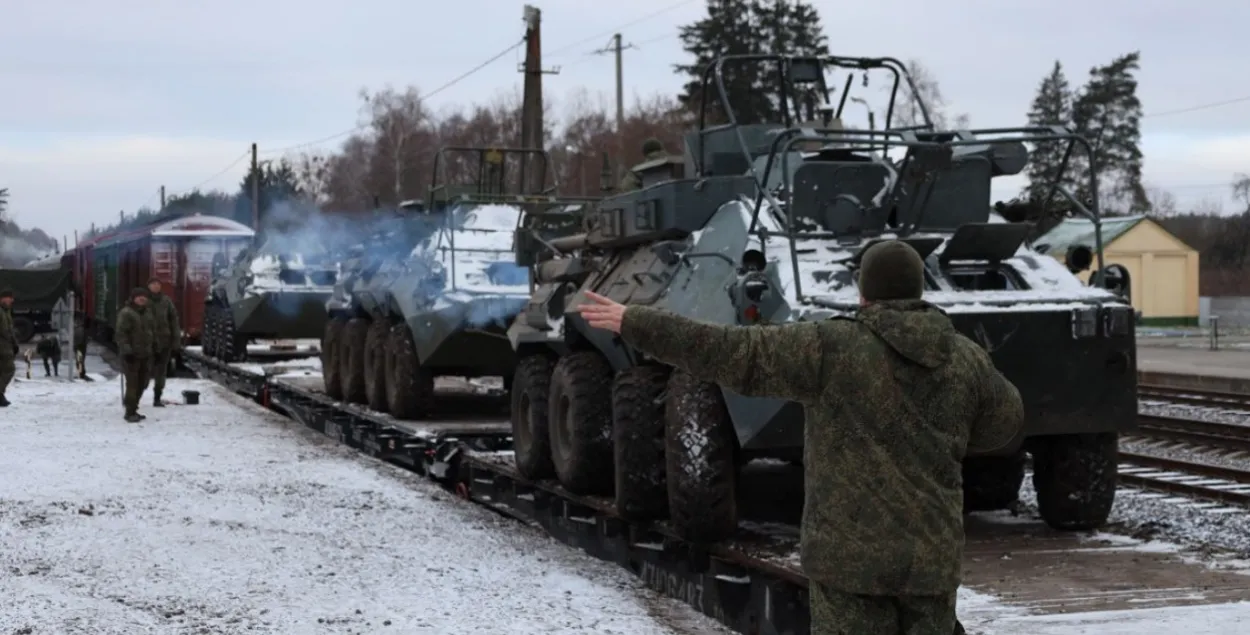 Российский "металлолом" в Беларуси / t.me/modmilby
