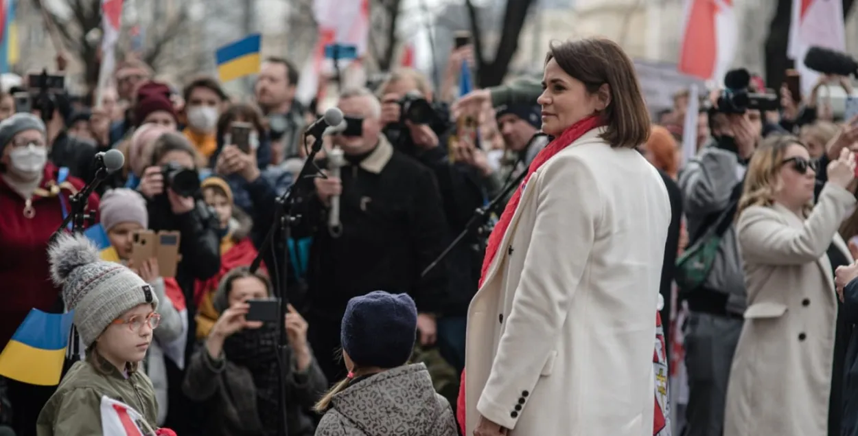 Планируются акции во многих странах мира / t.me/tsikhanouskaya/
