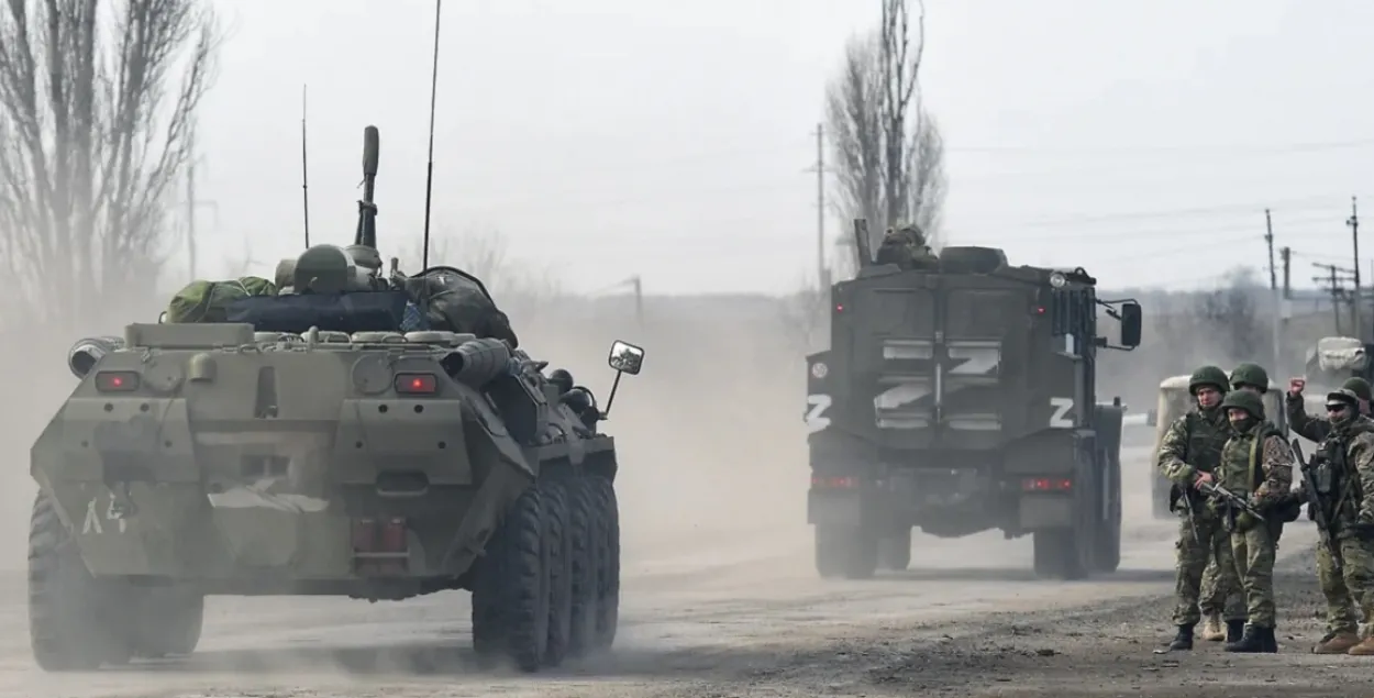 Расійскія войскі ва Украіне / kommersant.ru
