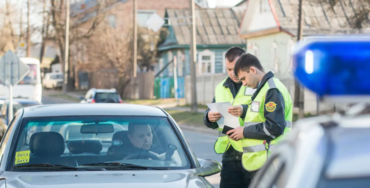 Беларуская ДАІ пачала "паляванне" на аўтамабілі без тэхагляду