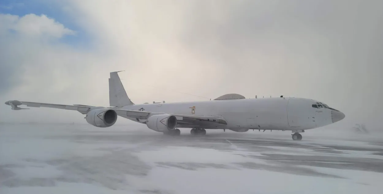 E-6B Mercury распрацаваны на базе пасажырскага самалёта Boeing 707-320 / twitter.com/US_EUCOM
