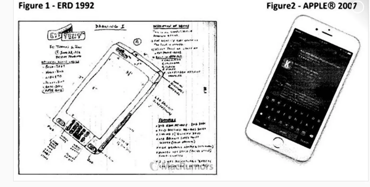 Амерыканец патрабуе ад Apple $10 млрд "за скрадзеную ідэю і дызайн" iPhone