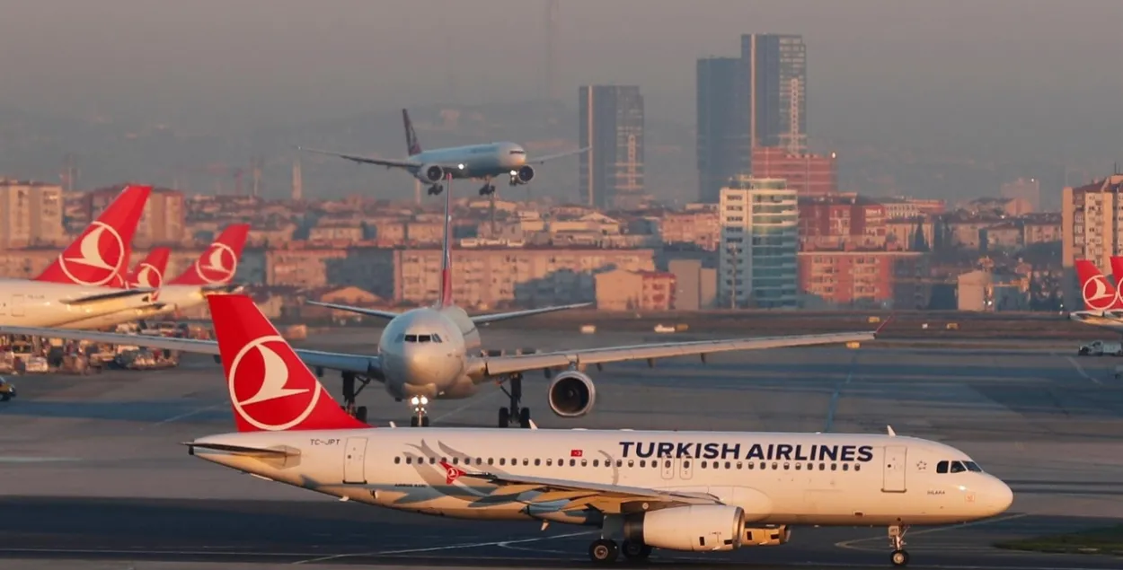 Акрамя Мінска, адмененыя рэйсы Turkish Airlines ў паўднёвыя гарады Расіі / Фота з сацсетак