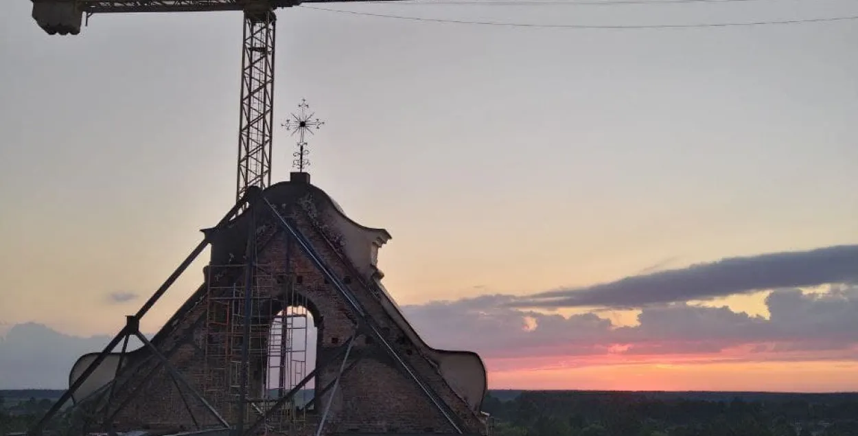 На аднаўленне Будслаўскага касцёла сабрана больш за мільён рублёў