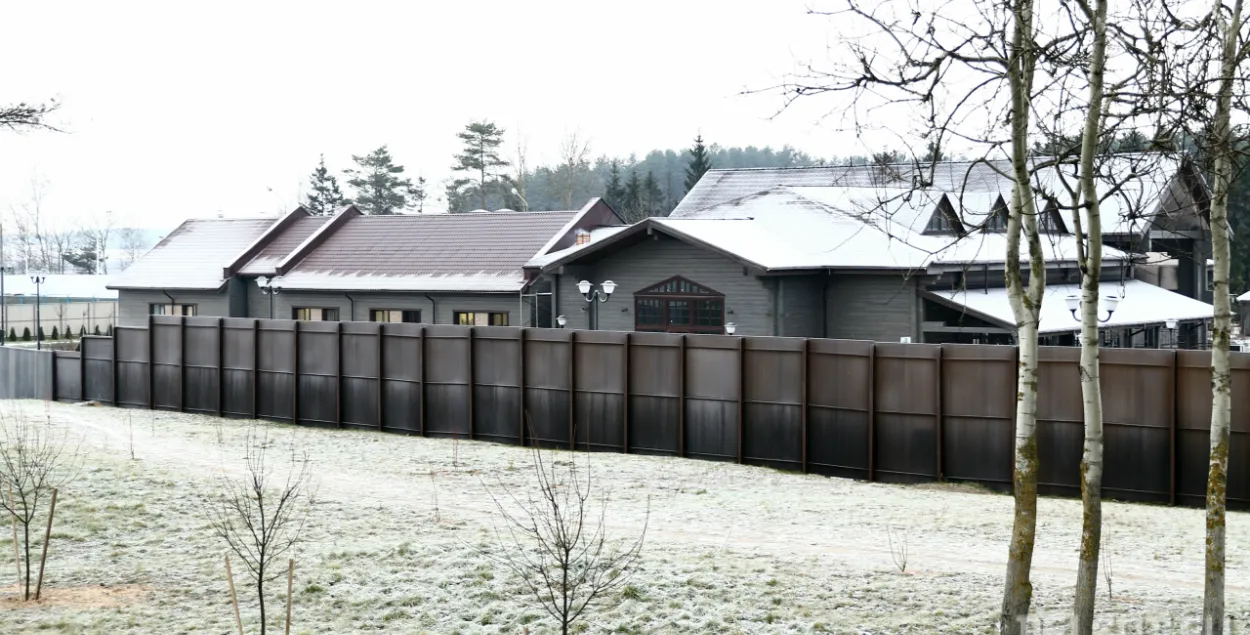 The Bulbash-Hall entertainment center in Kurapaty. Photo: belsat.eu