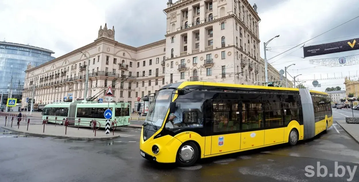 Грамадскі транспарт у Мінску / sb.by