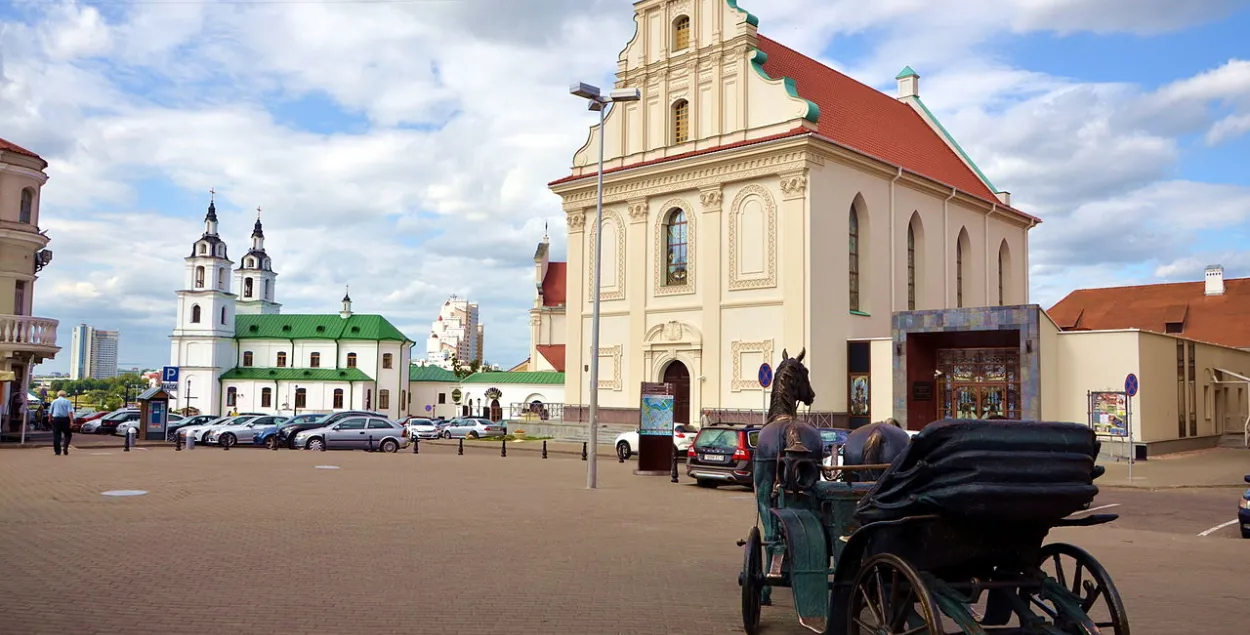 Адна з пляцовак для святкавання Новага года размесціцца ў Верхнім горадзе Мінска​ / wikimedia.org