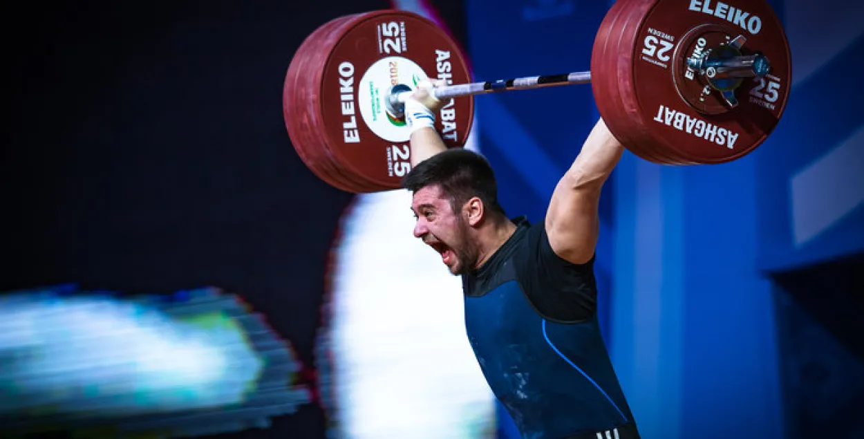 Yauhen Tsikhantsou&nbsp;/ weightlifting.by​