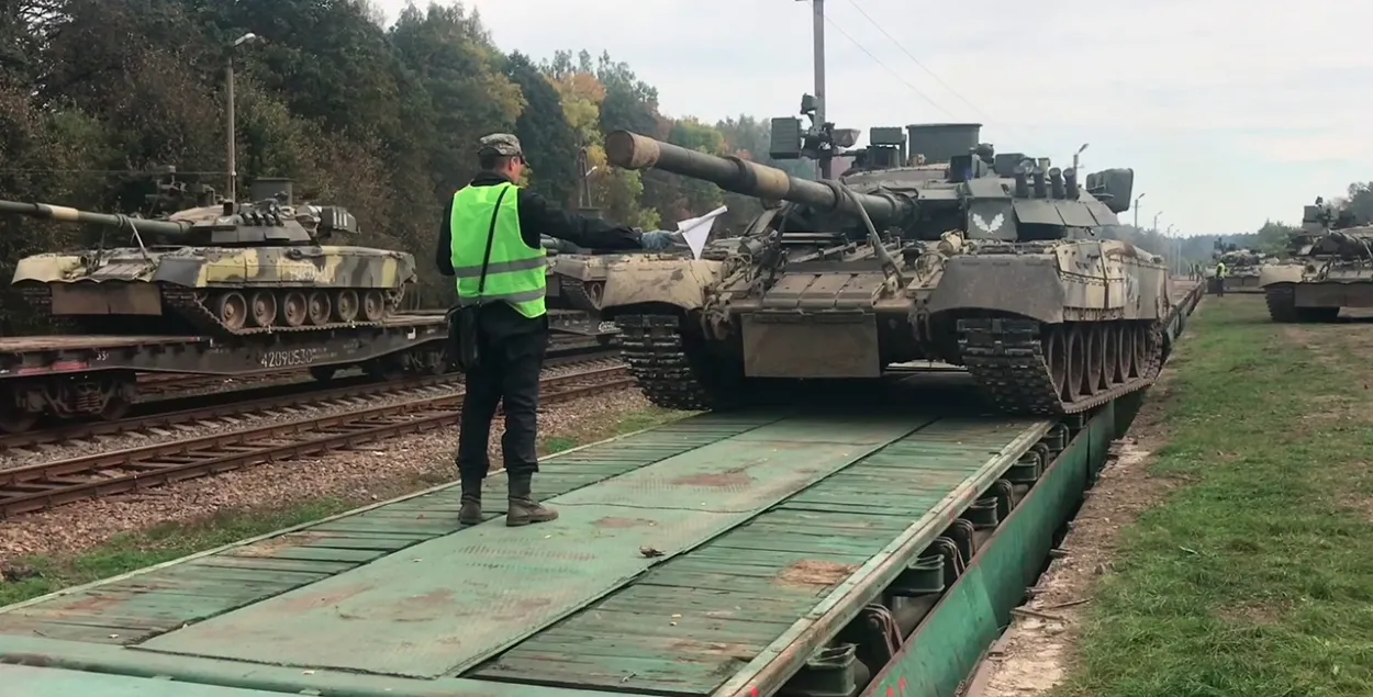 Российской военной техники в РБ становится меньше / Иллюстративное фото tvzvezda.ru
