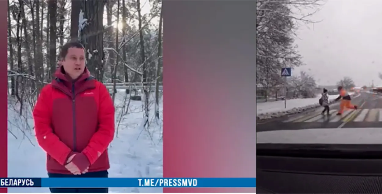 Видео со спасением мальчика на дороге оказалось монтажом
