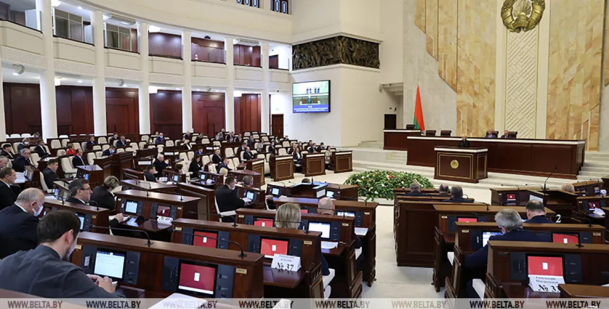 Бюджэт на 2021 год Палата прадстаўнікоў прыняла адразу ў двух чытаннях