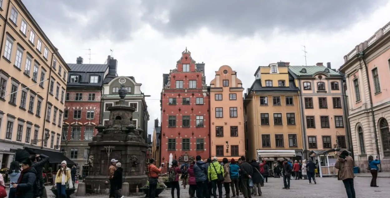 Плошча ў Стакгольме / meet stockholm.nu​