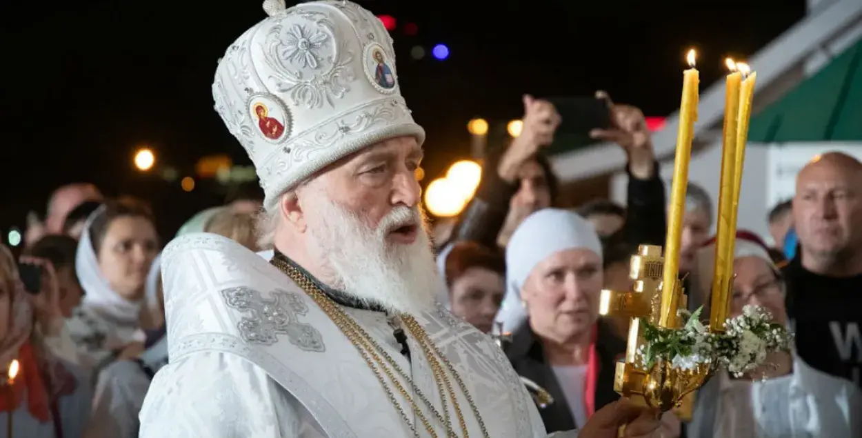 Мітрапаліт Павел заклікаў праваслаўных вернікаў маліцца дома