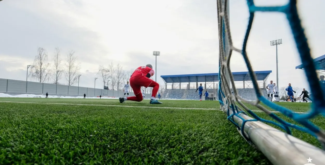 Динамовцы на тренировке / vk.com/fc_dinamominsk