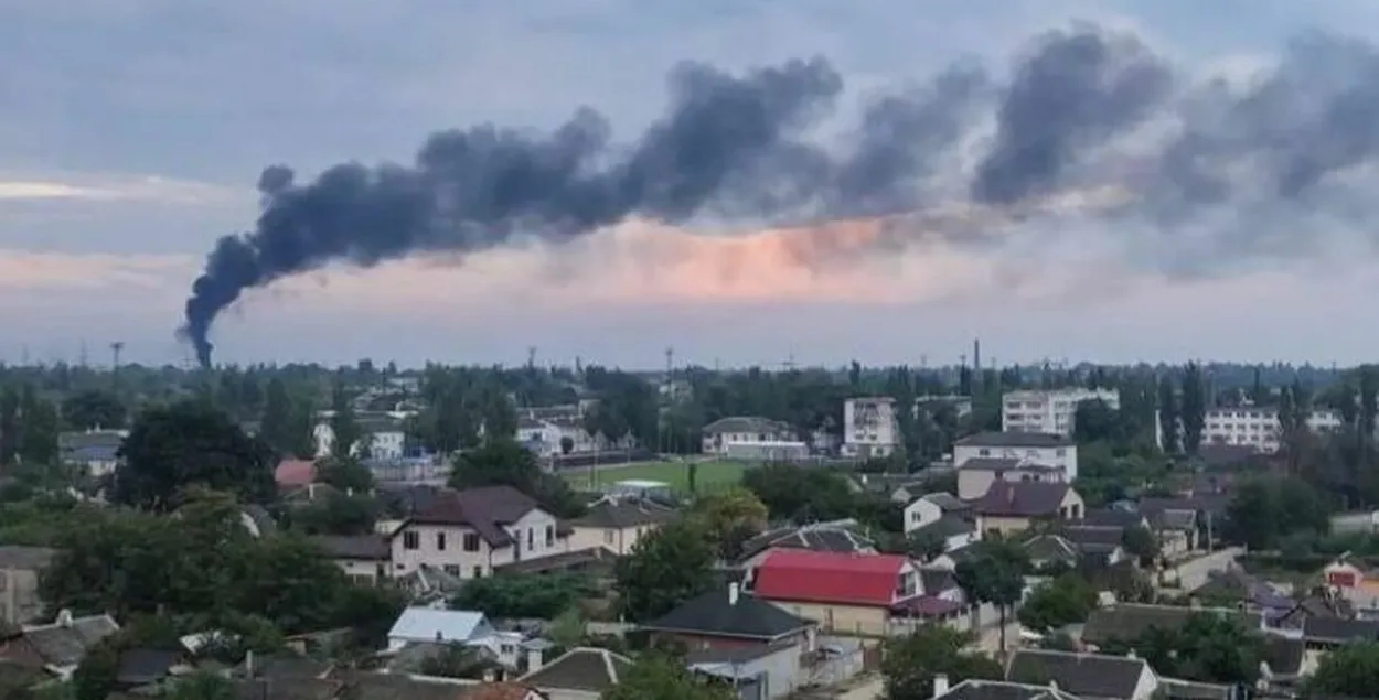 Взрыв в Джанкое​