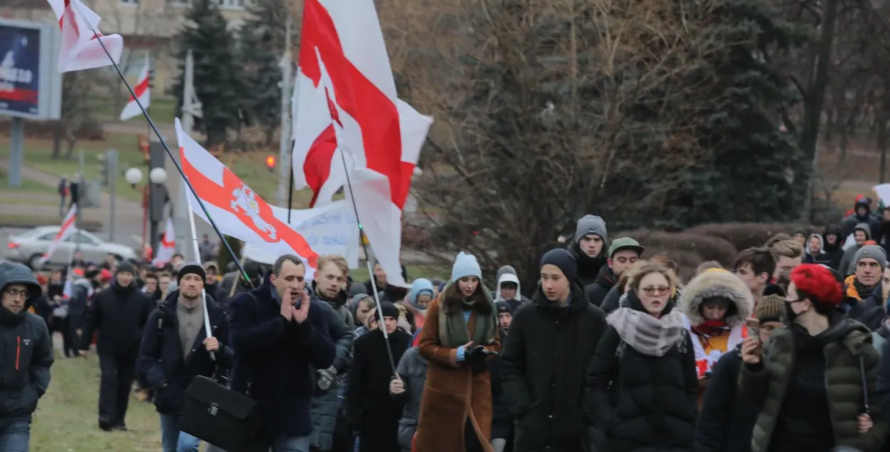 Павел Северинец был лидером протестов / svaboda.org