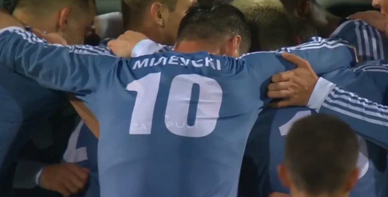 Брестские "динамовцы" в шаге от Суперкубка / twitter.com/goalsby​