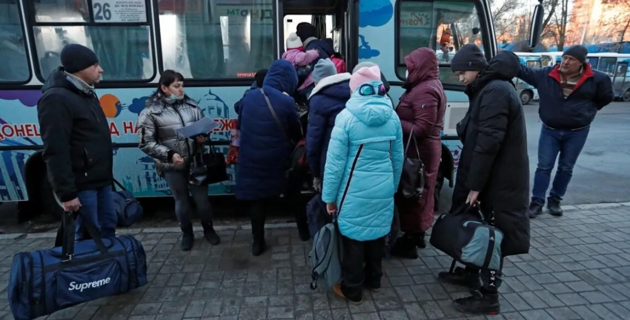 Толькі 3 з 14 эвакуацыйных аўтобусаў з Марыупаля даехалі на ўкраінскую тэрыторыю