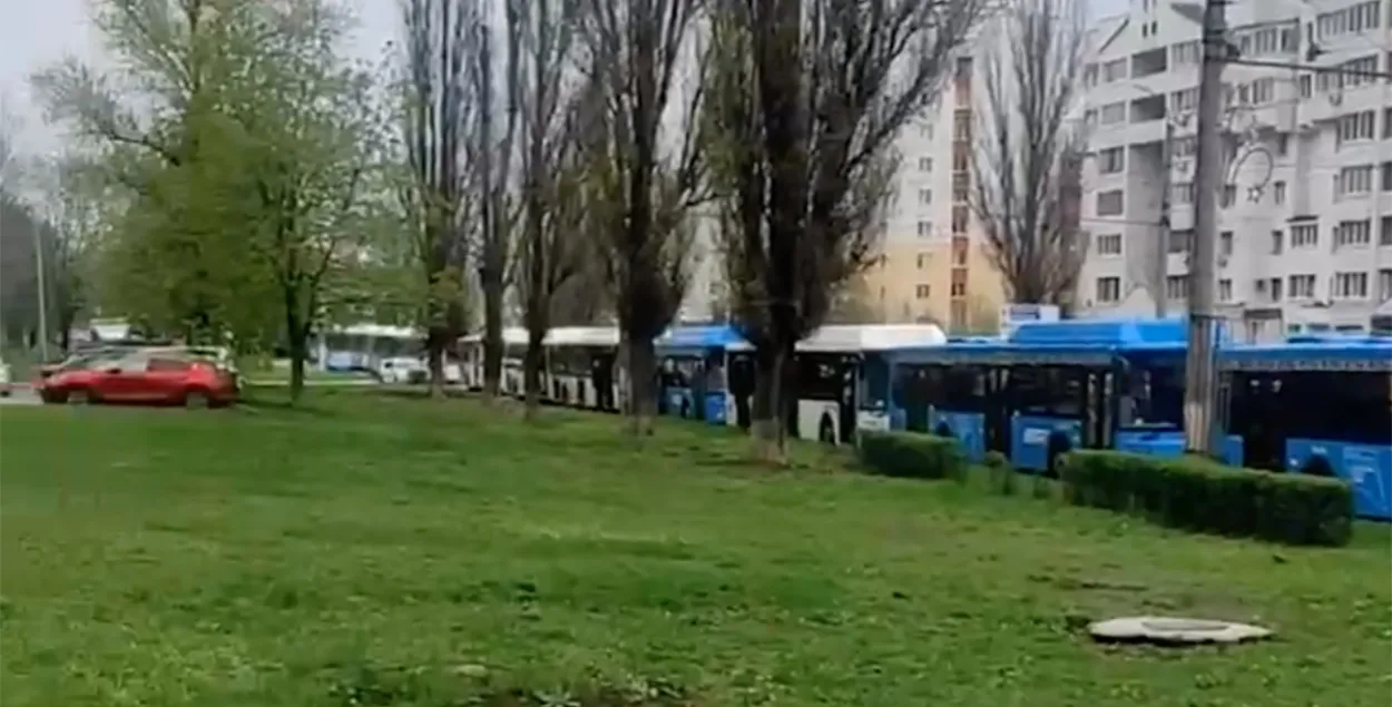 Эвакуация в Белгороде / "Новая газета"
