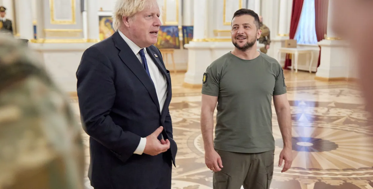 Борис Джонсон и Владимир Зеленский / twitter.com/BorisJohnson​