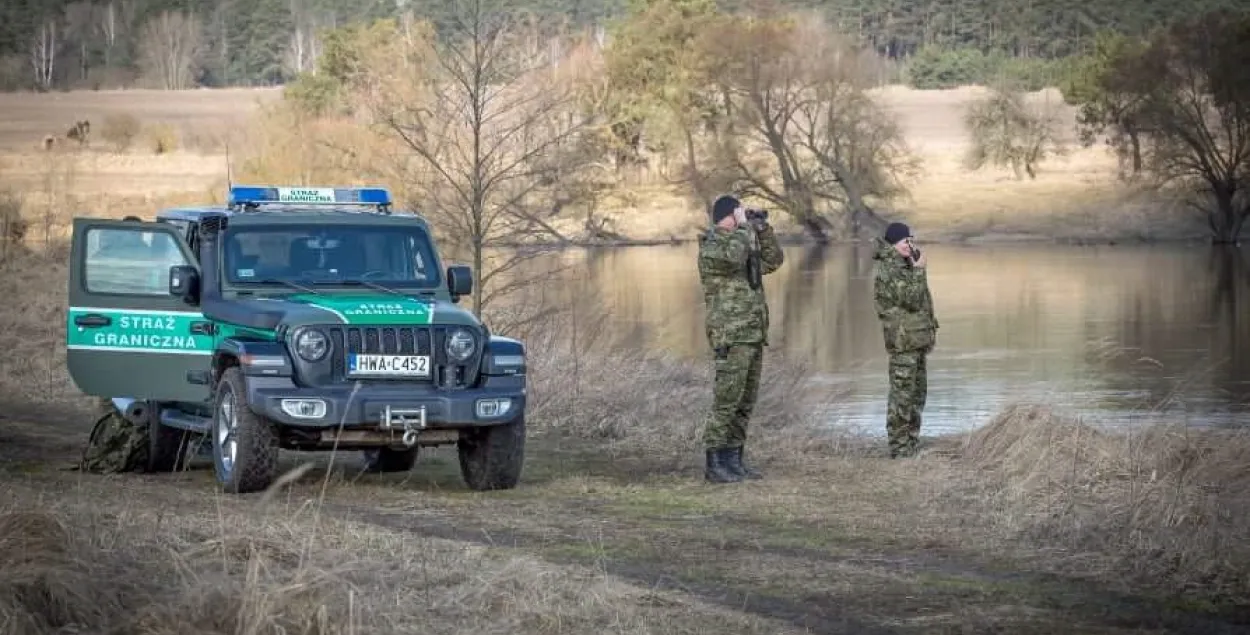 Пограничники Польши предотвратили 424 попытки нелегальной миграции из Беларуси