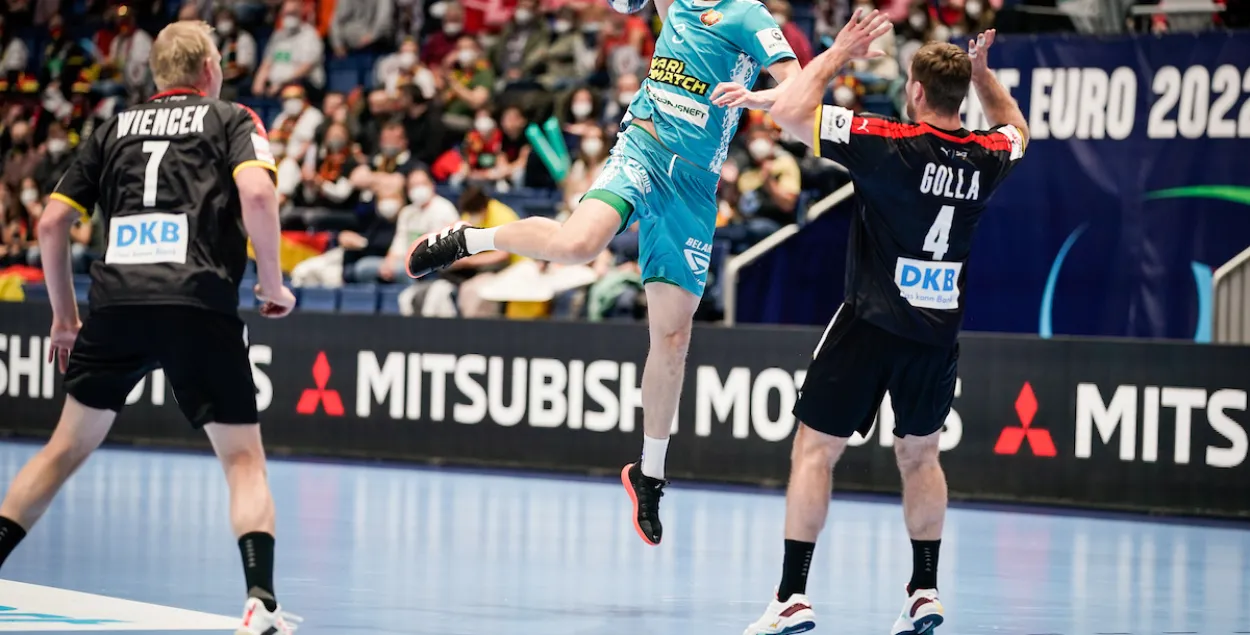 Белорусы в атаке / twitter.com/EHFEURO​