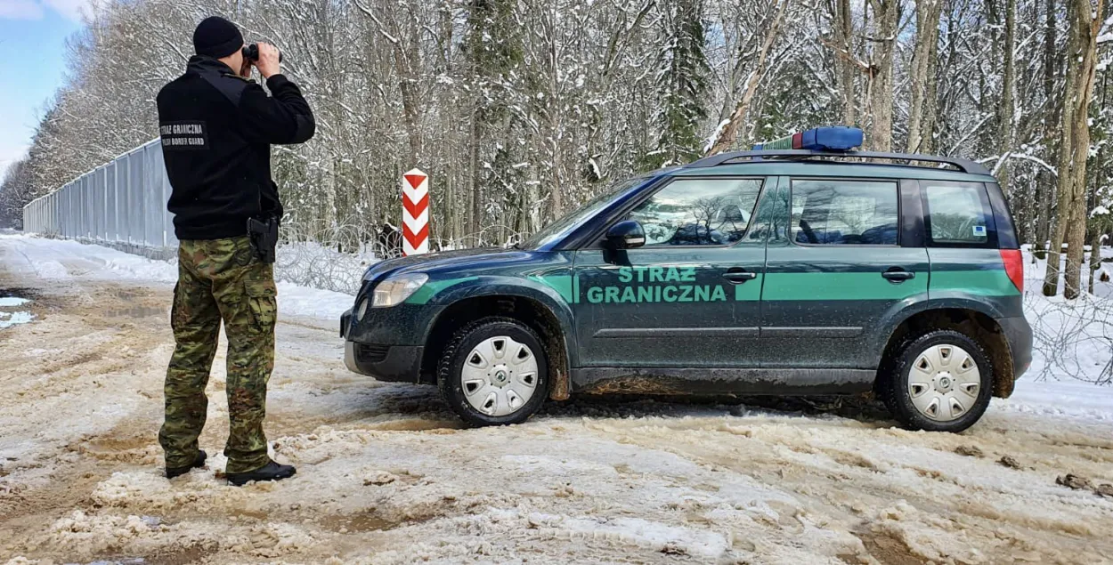 У Польшчы заявілі, што з Беларусі ідуць мігранты, якія прыехалі з Расіі