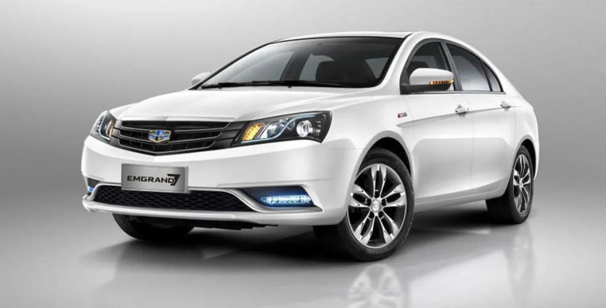 Кампанія Geely адклікае ў Расіі 400 аўтамабіляў Emgrand 7, сабраных у Беларусі