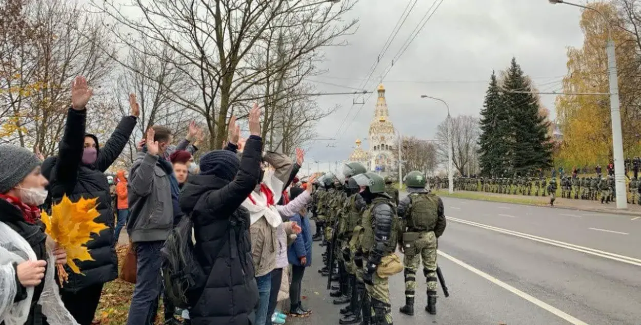 Пратэсты ў Мінску ў 2020 годзе / Еўрарадыё