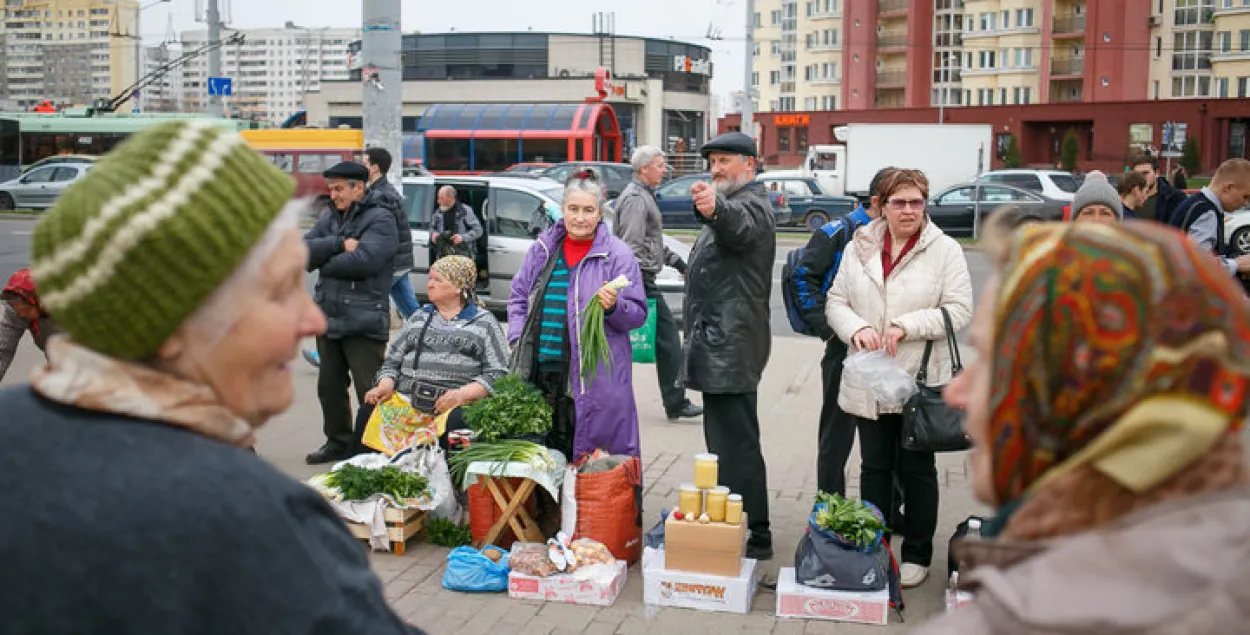 Шорац абвясціў змаганне з несанкцыянаваным гандлем у Мінску