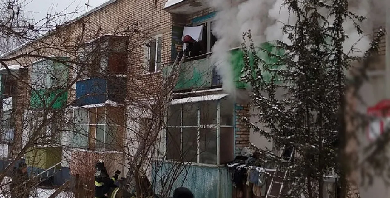 На пажары ў Гарадзішчы пад Мінскам уратавалі 8 чалавек
