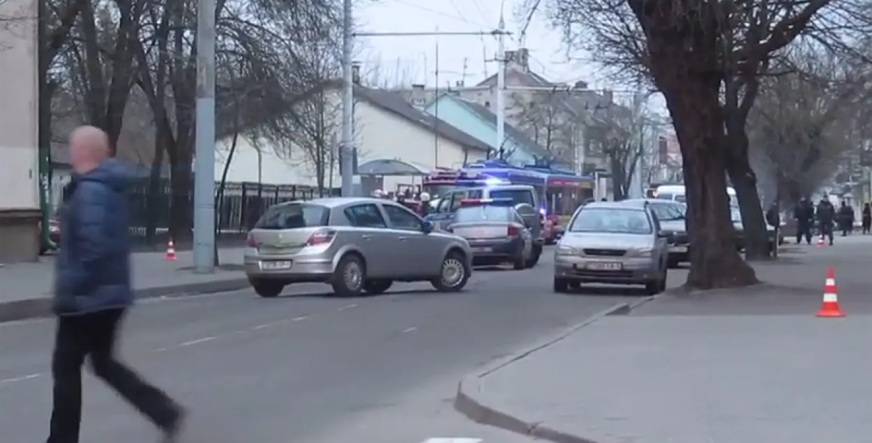У цэнтры Брэста знайшлі гранату