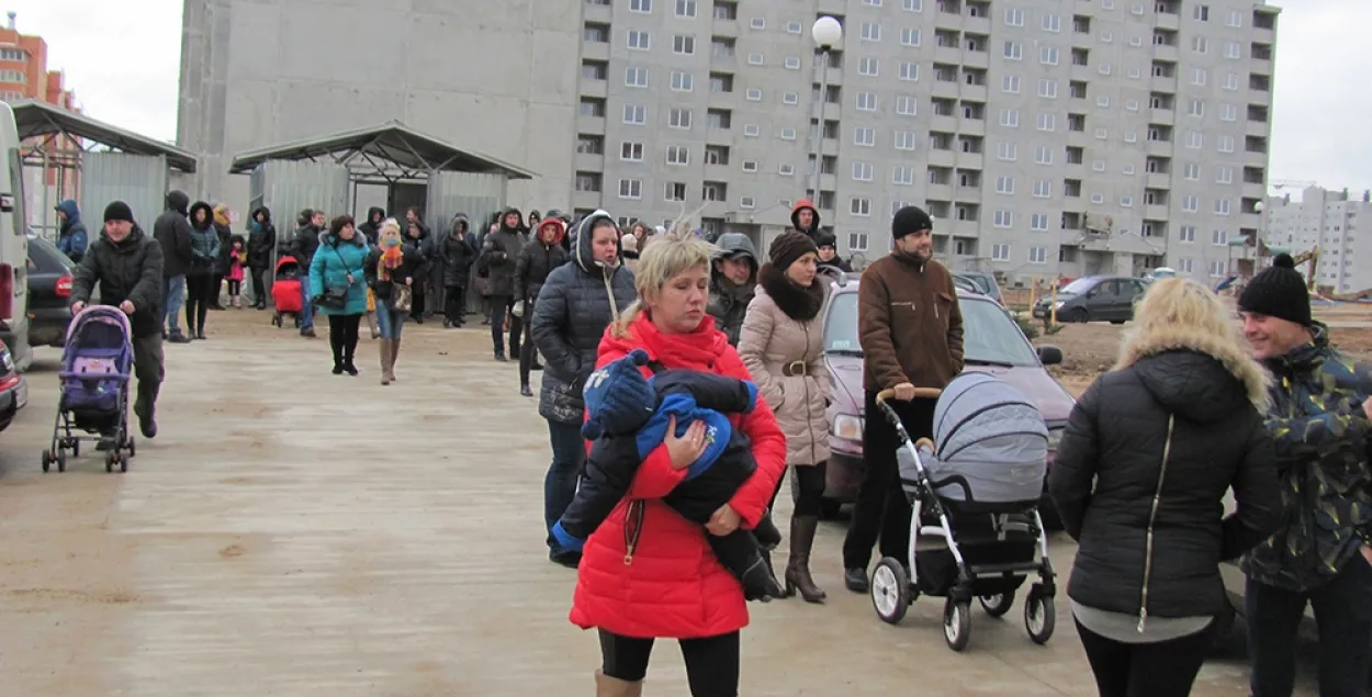 У Гродне без жытла засталіся шматдзетныя сем'і