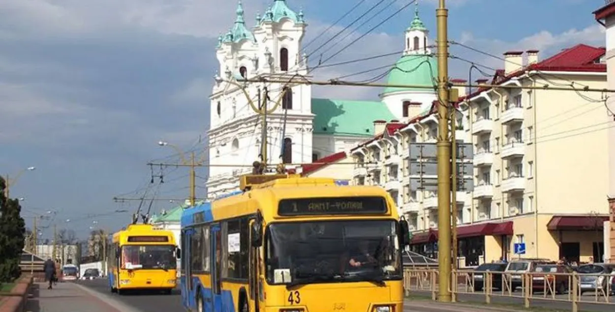 Так выглядел раньше общественный транспорт в Гродно / s13.ru​