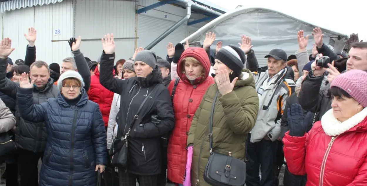 Брэсцкія прадпрымальнікі працягнуць страйк як мінімум да 14 сакавіка