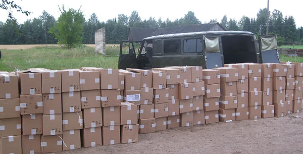 Кантрабандысты ўцякалі ад воранаўскіх памежнікаў на прастрэленых колах