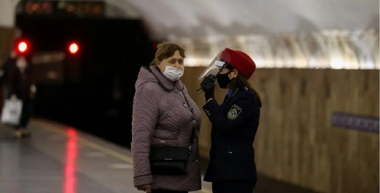 В киевском метро​ / УНИАН