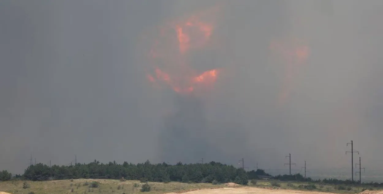Взрывы на полигоне в Крыму / Reuters
