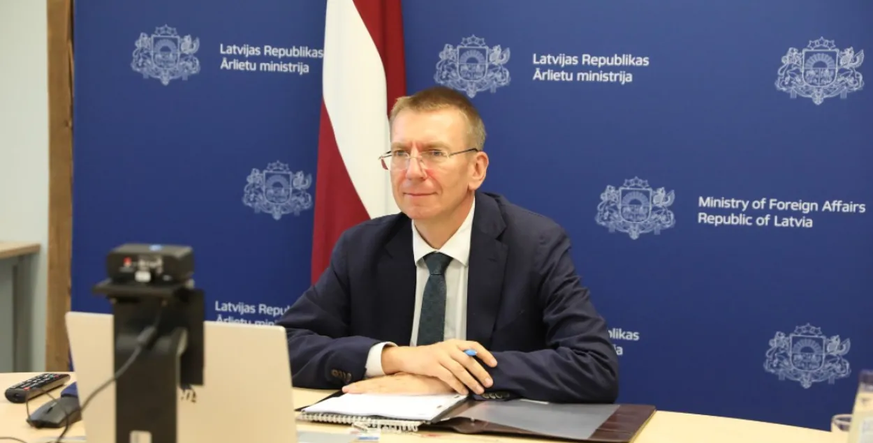 Міністр замежных спраў Латвіі Эдгарс Рынкевічс​&nbsp;/ twitter.com/edgarsrinkevics