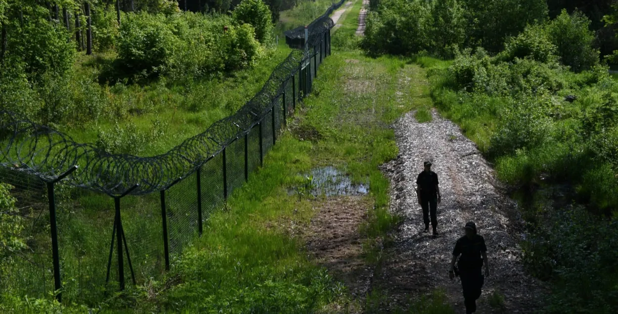 Нелегальных мігрантаў з Ірака затрымалі на беларуска-латвійскай мяжы