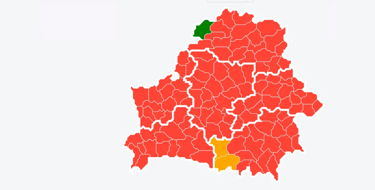 Наведваць лес дазволена толькі ў адным раёне Беларусі