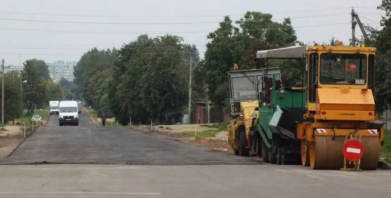 Ремонт улиц в Бобруйске / Денис Судник, bobruisk.ru